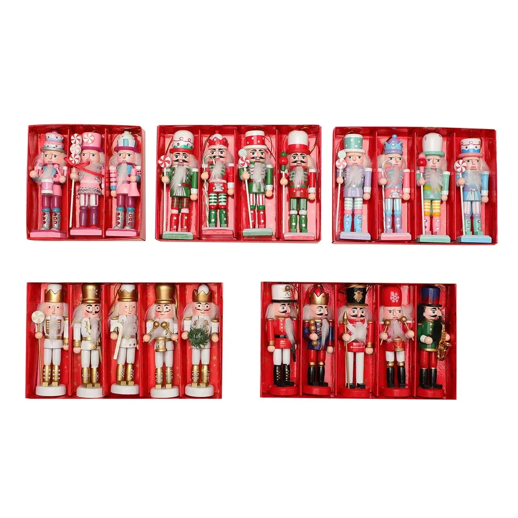 Nutcracker Figurine - Juego de figuras de cascanueces de