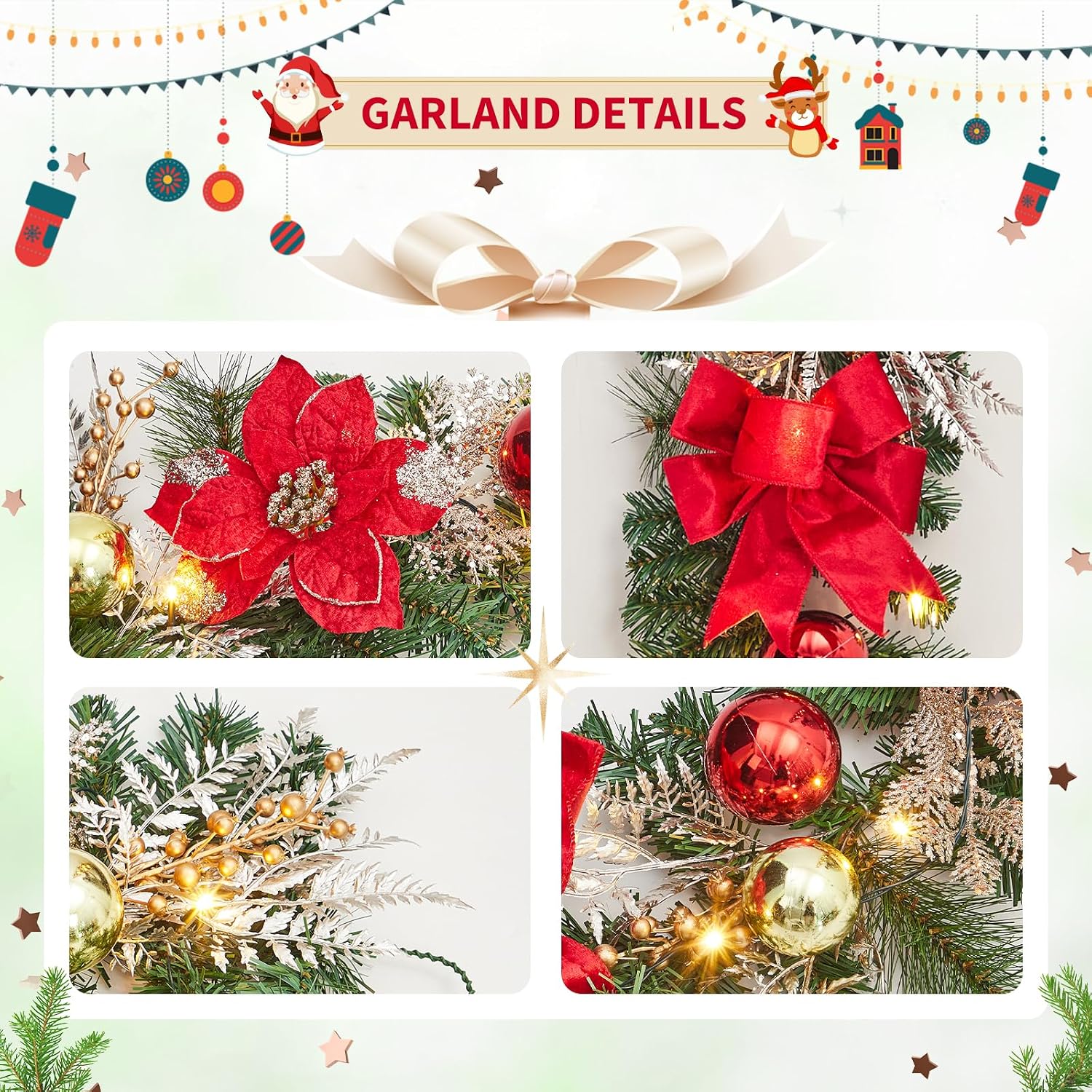 Guirnalda navideña preiluminad - Led Fairy String Lights reseña y precio