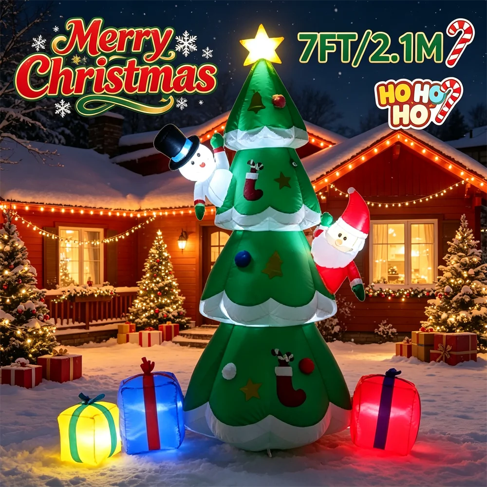 Árbol de Navidad inflable giga - Christmas Tree Artificial reseña y precio