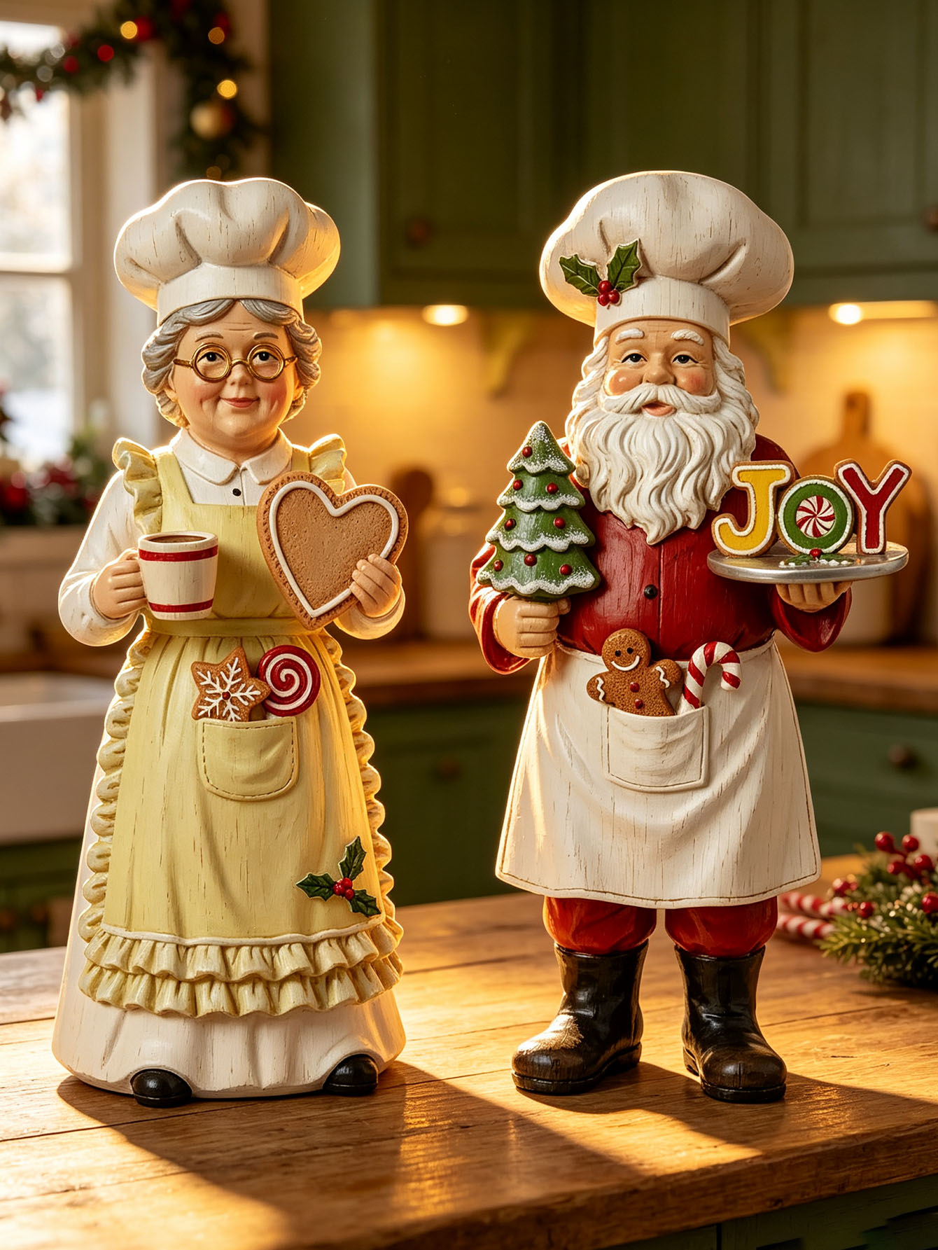 Juego de 2 piezas de adornos n - Nutcracker Figurine reseña y precio