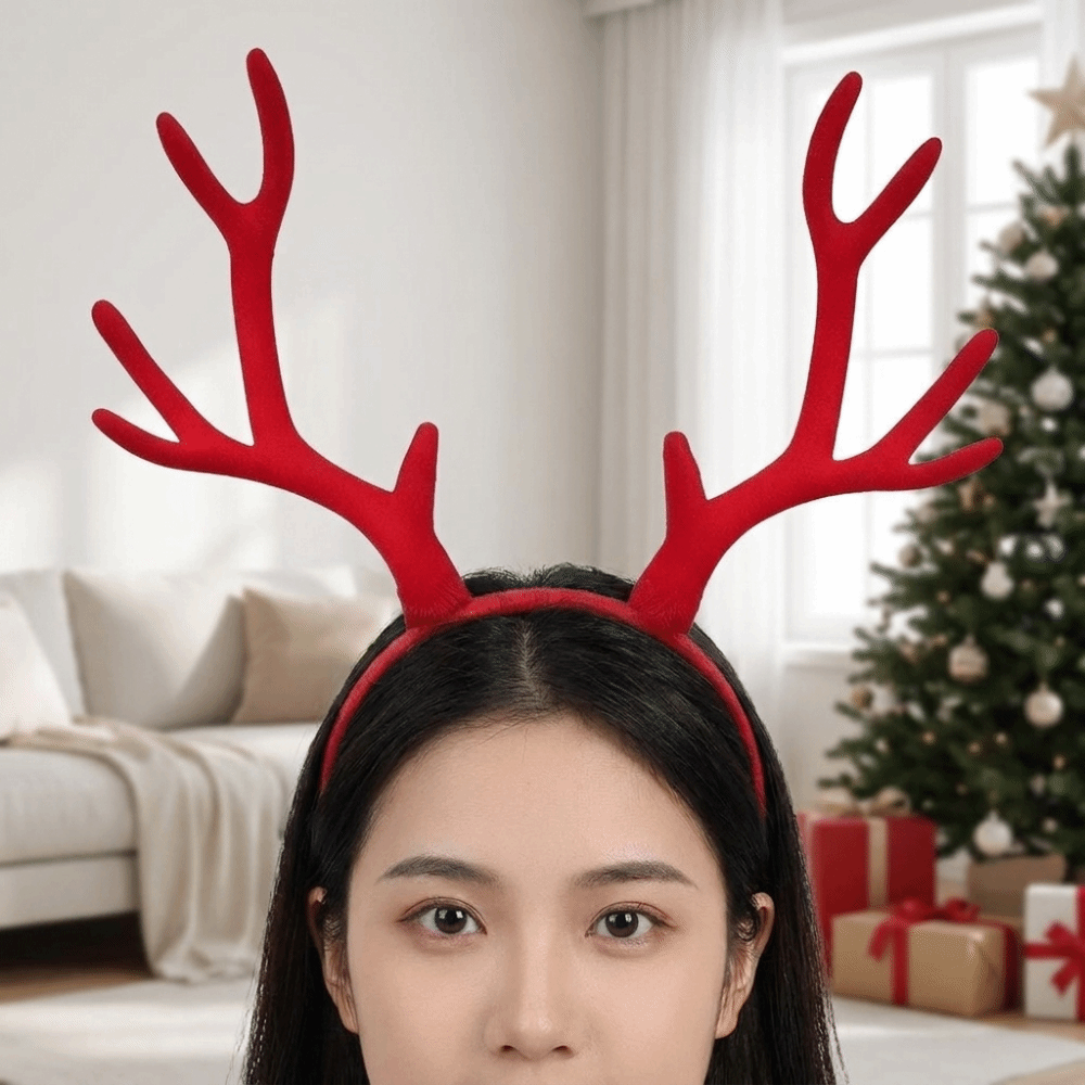 Diadema ligera con forma de as - Reindeer Antlers Headband reseña y precio