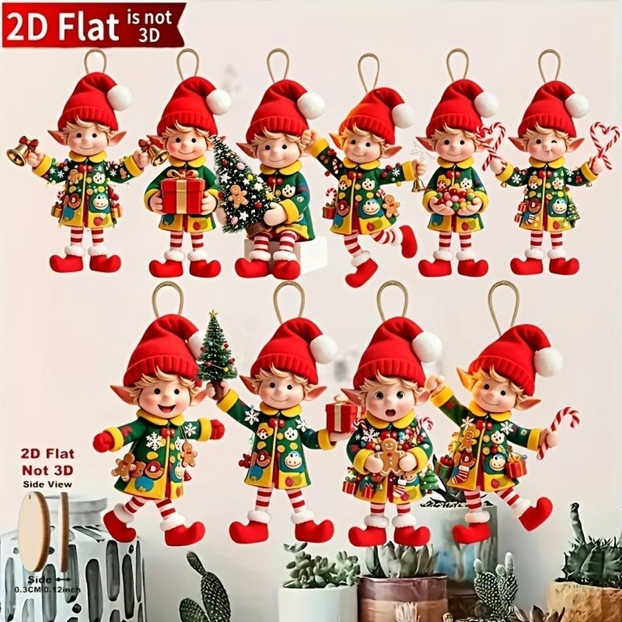 1/5/10/20/50/100 piezas 2D Pla - Christmas Tree Artificial reseña y precio