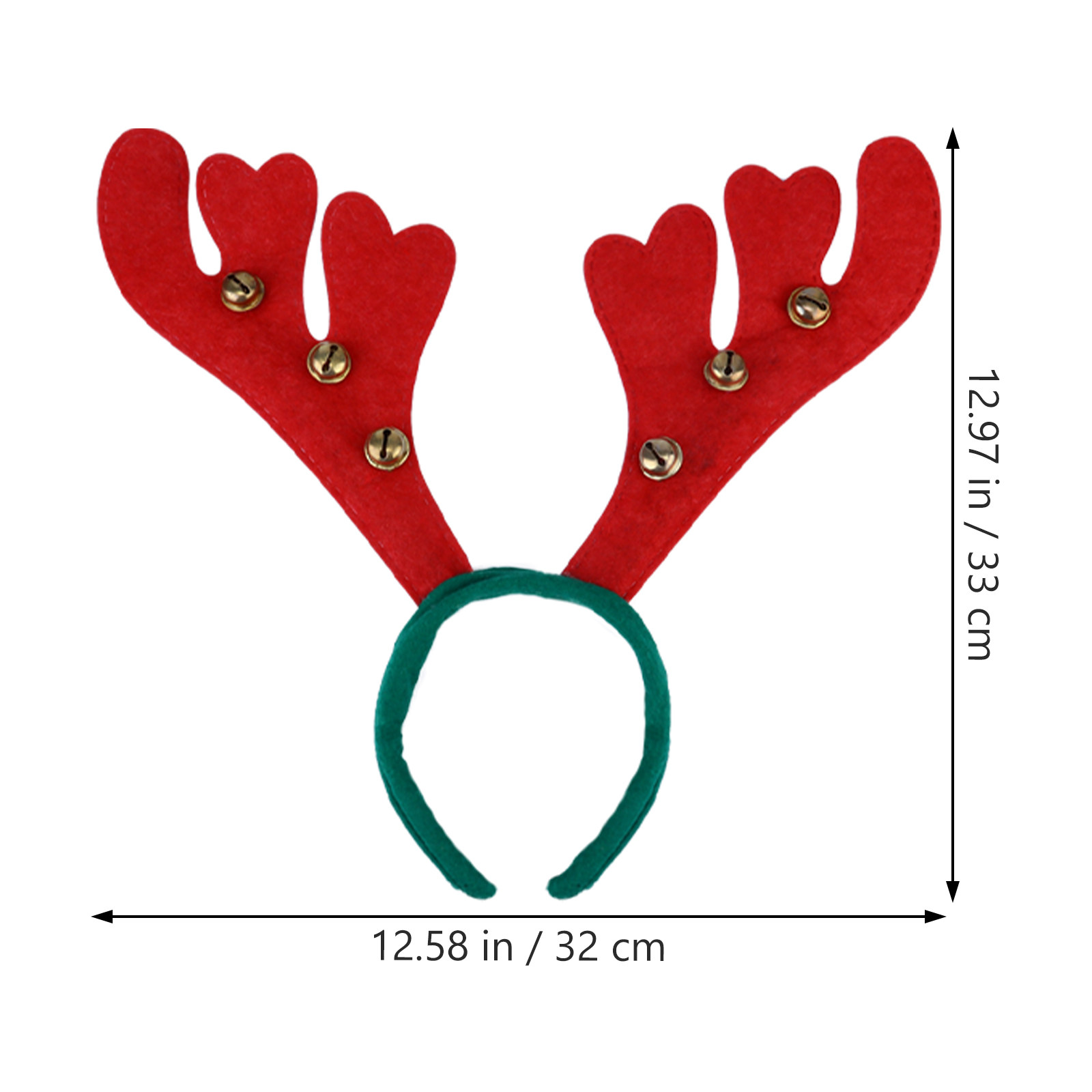 8 piezas de diadema con cuerno - Reindeer Antlers Headband reseña y precio