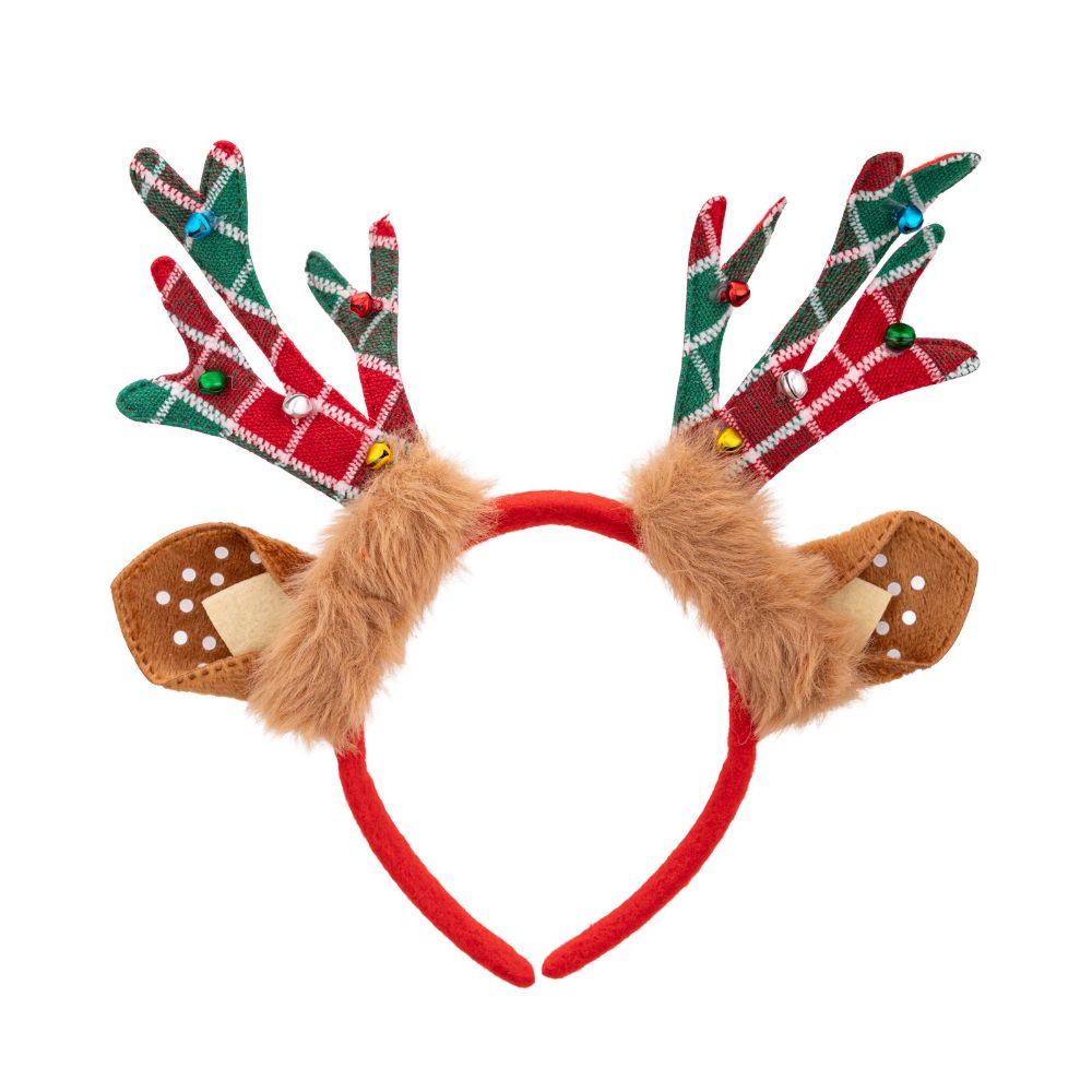 Diadema navideña con diseño de - Reindeer Antlers Headband reseña y precio