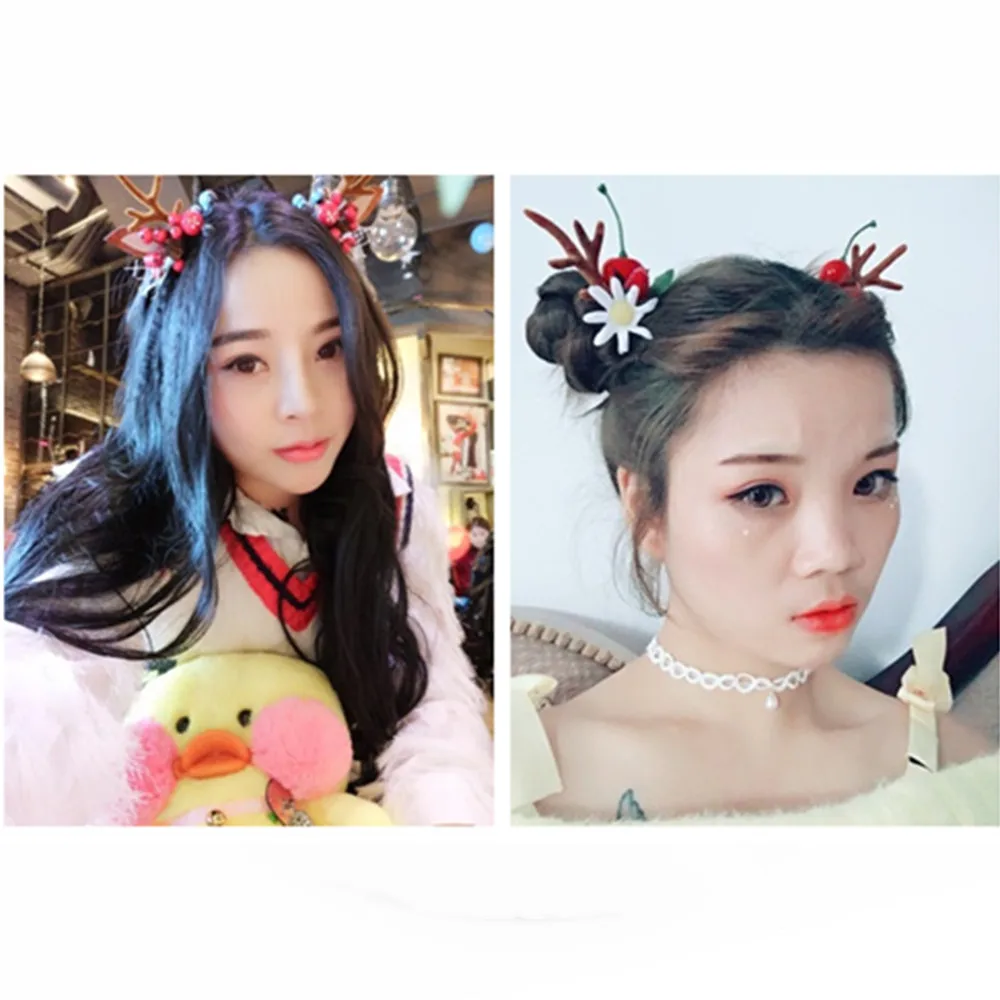 Cuernos de Ciervo Simulados He - Reindeer Antlers Headband reseña y precio