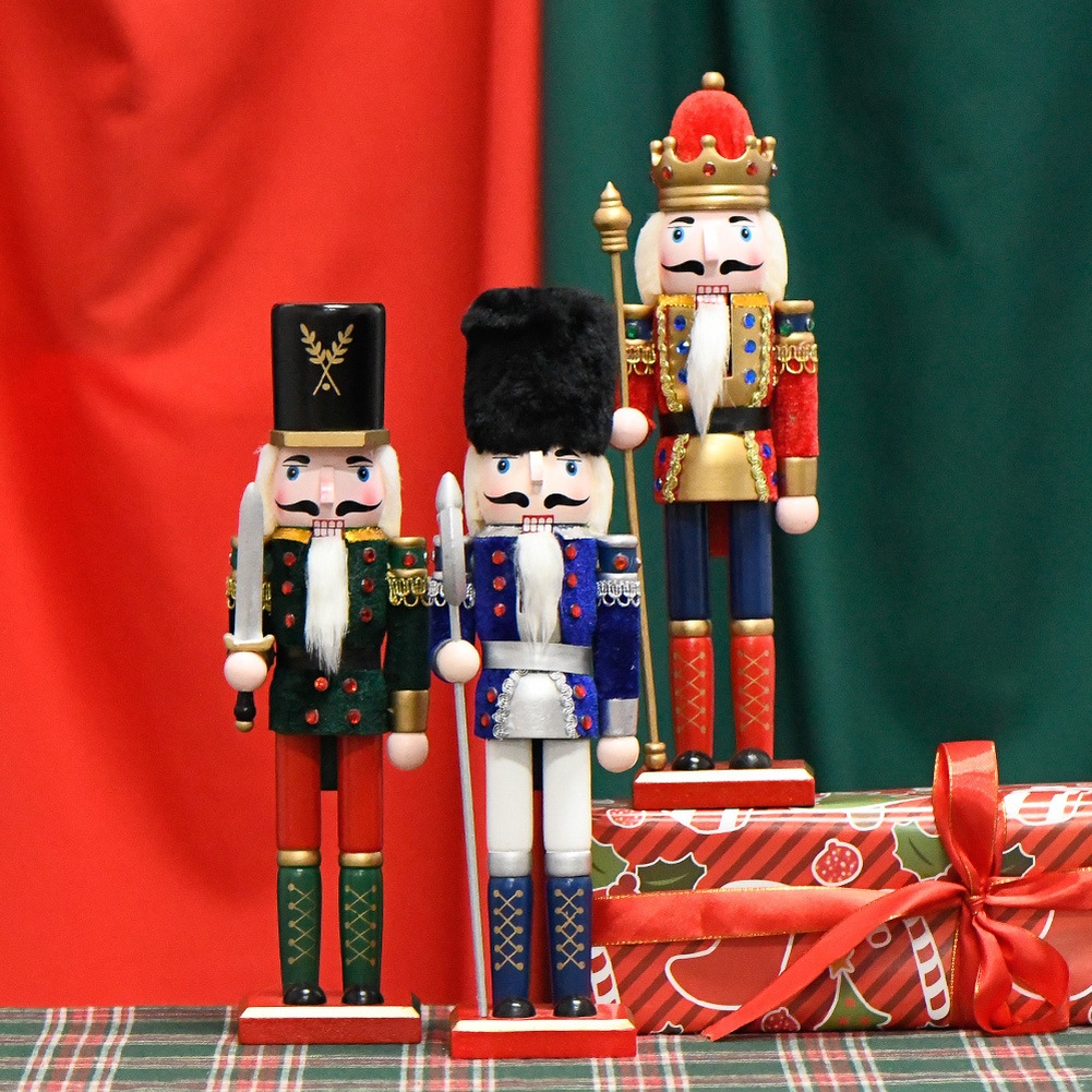Cascanueces de madera de 30 cm - Nutcracker Figurine reseña y precio