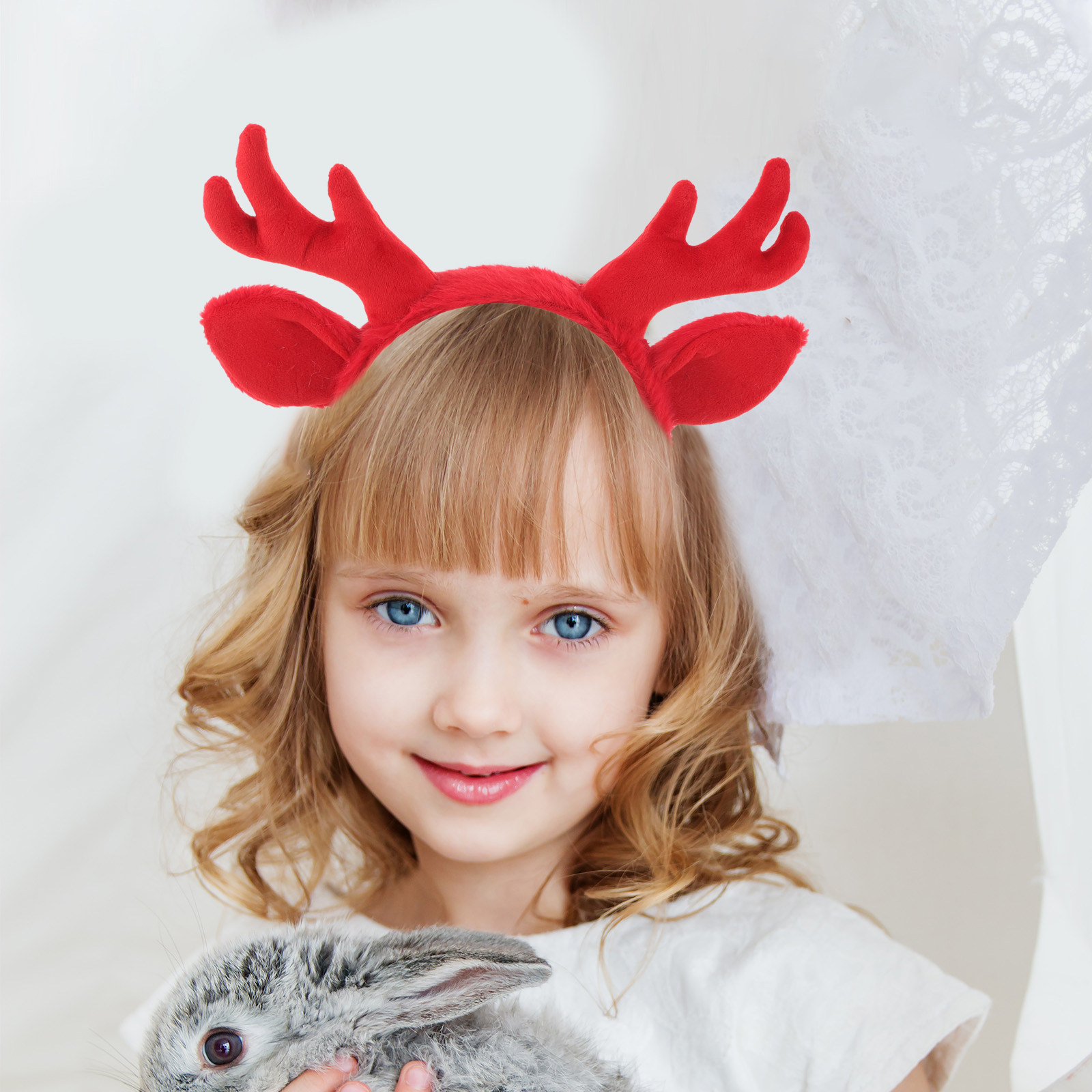 Diadema con astas de reno navi - Reindeer Antlers Headband reseña y precio
