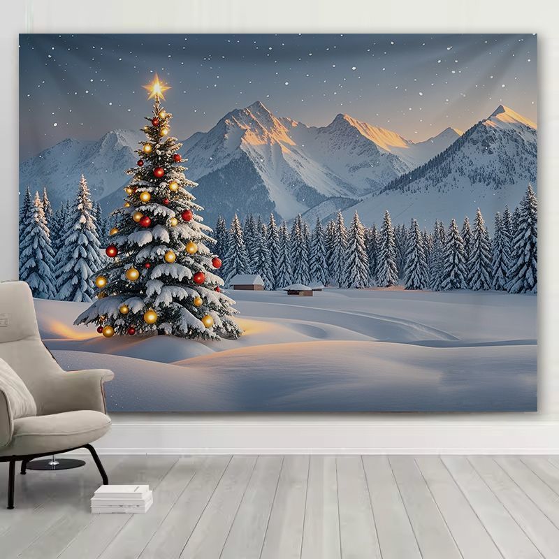 VIKAMA, tapiz de pared con mot - Christmas Tree Artificial reseña y precio