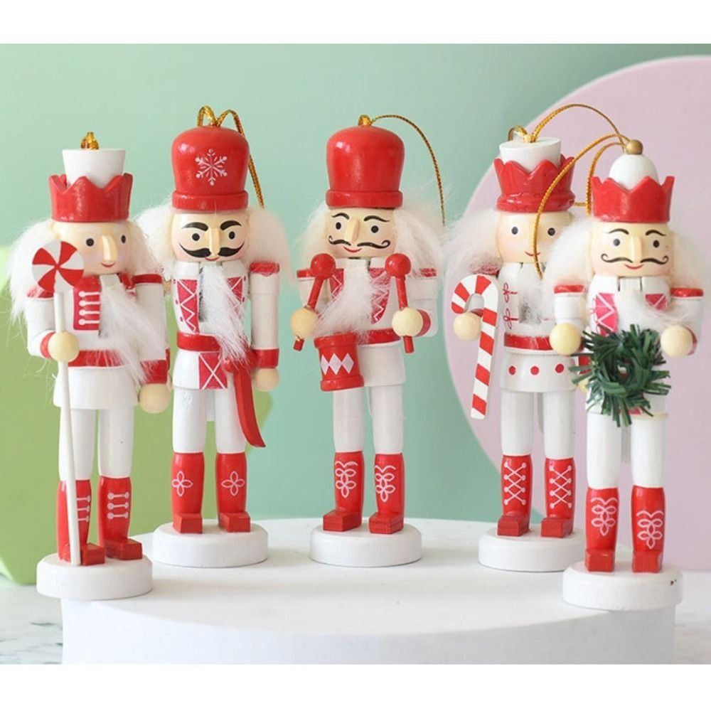 5PCS Feliz Navidad, Cascanuece - Nutcracker Figurine reseña y precio