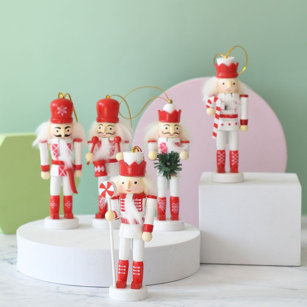 5PCS Feliz Navidad, Cascanuece - Nutcracker Figurine reseña y precio