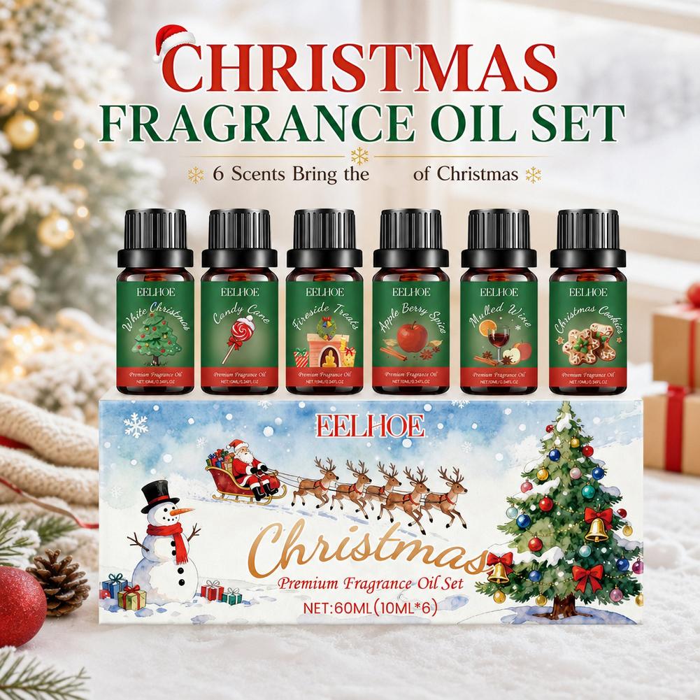 6 en 1: set de regalo navideño - Holiday Candle Set reseña y precio