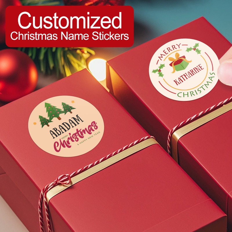 Pegatinas personalizadas de Fe - Christmas Stocking Hanging reseña y precio